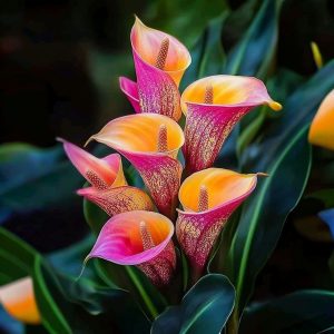 Калла Оникс купить по цене от 450р. в интернет-магазине «Посадика» с доставкой почтой в в Богородицке и по всей России – [изображение №1].