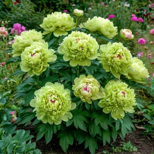 Пион Зеленые Бобы купить по цене от 610р. в интернет-магазине «Посадика» с доставкой почтой в в Богородицке и по всей России – [изображение №1].